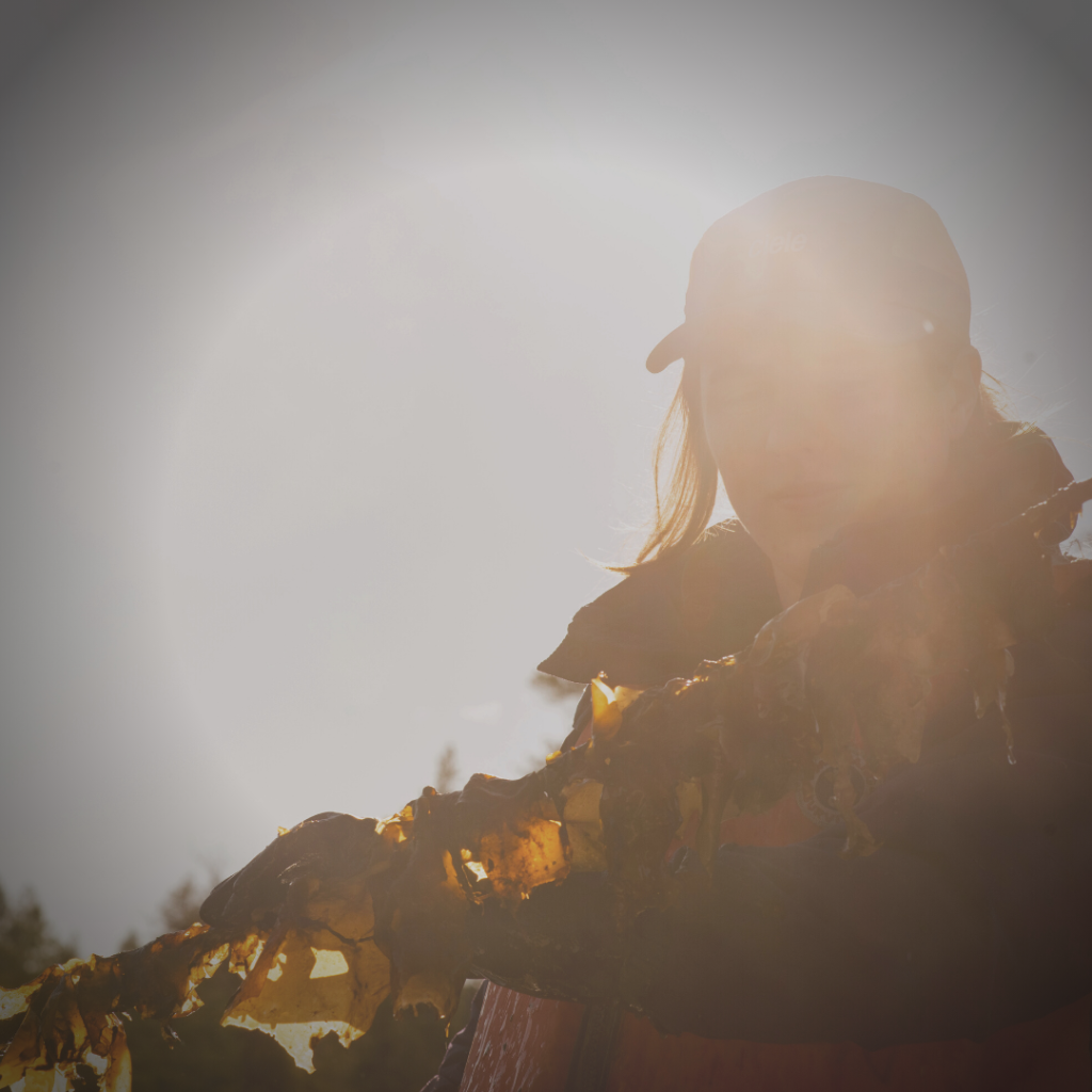 Mary Williams on a restorative ocean farm in 2022