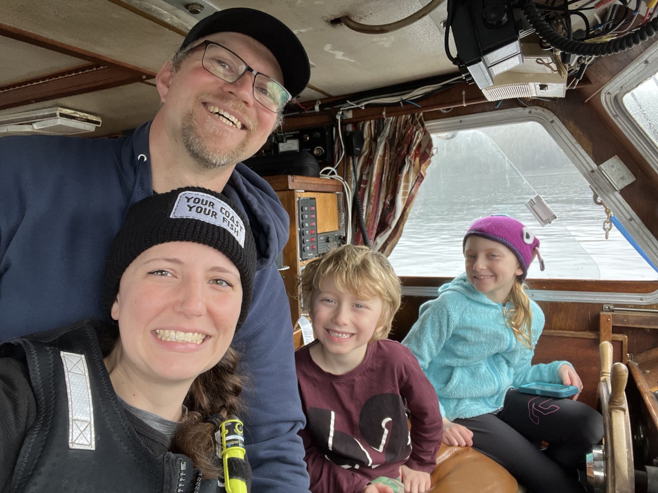 Owners/Fishers with their family on the boat. (Collier submitted photo)