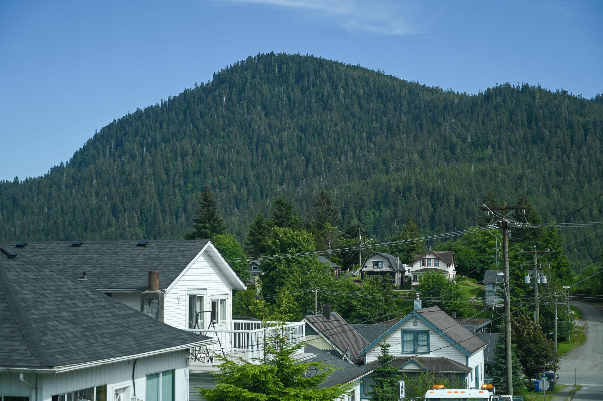 Houses and neighbourhoods in Prince Rupert, BC, on Coast Ts'msyen Territory.