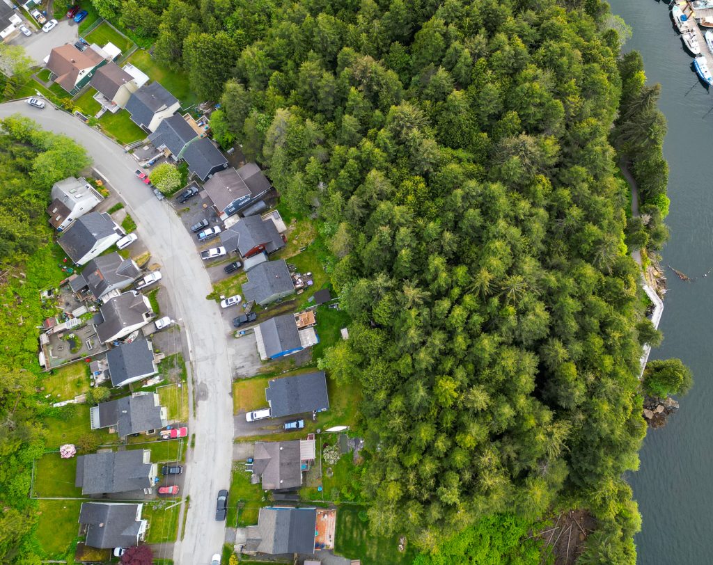 Neighbourhoods in Prince Rupert, BC, on Coast Ts'msyen Territory.
