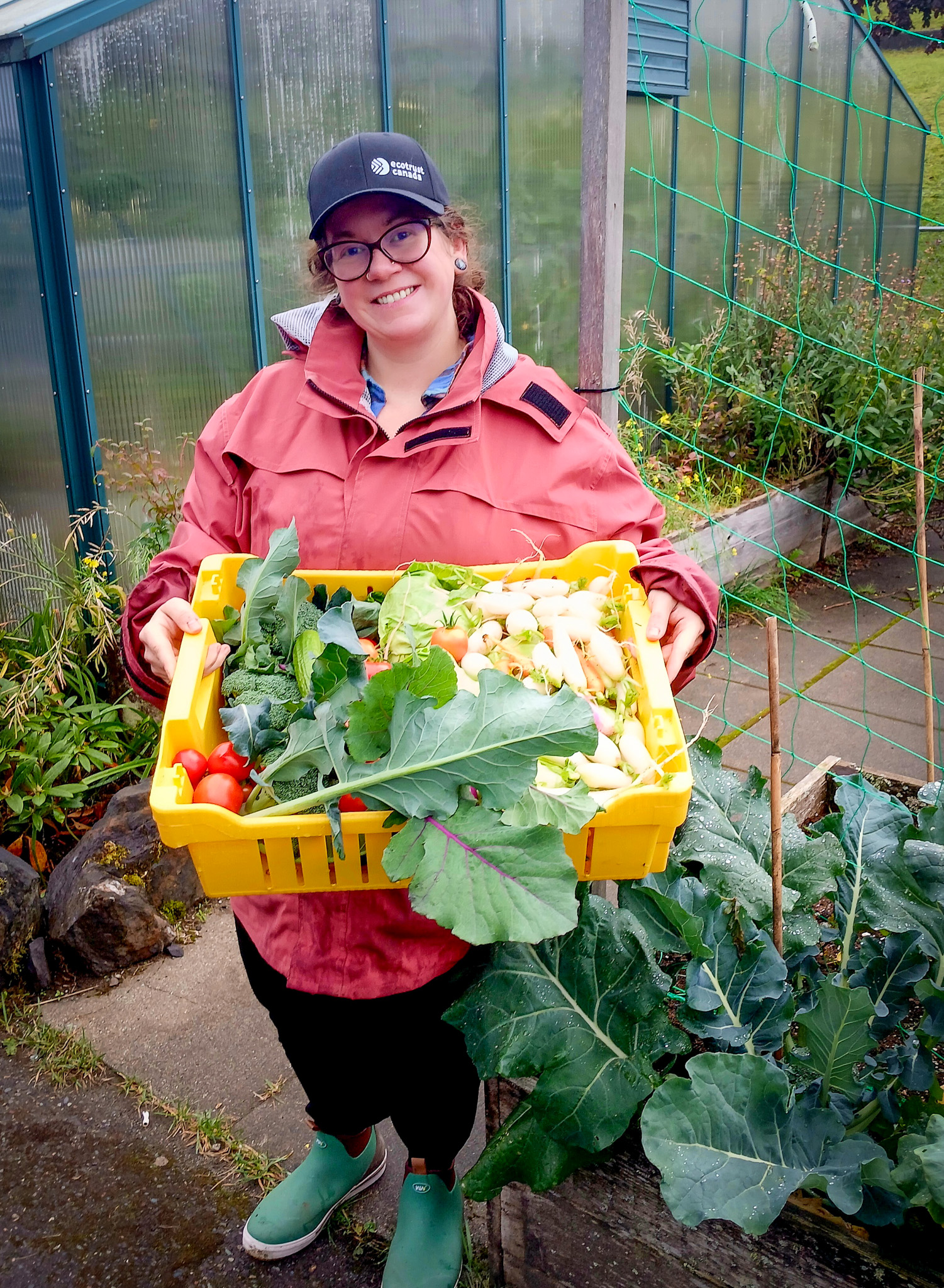 Chelsey Wingfield - Greenhouse Coordinator at Ecotrust Canada.