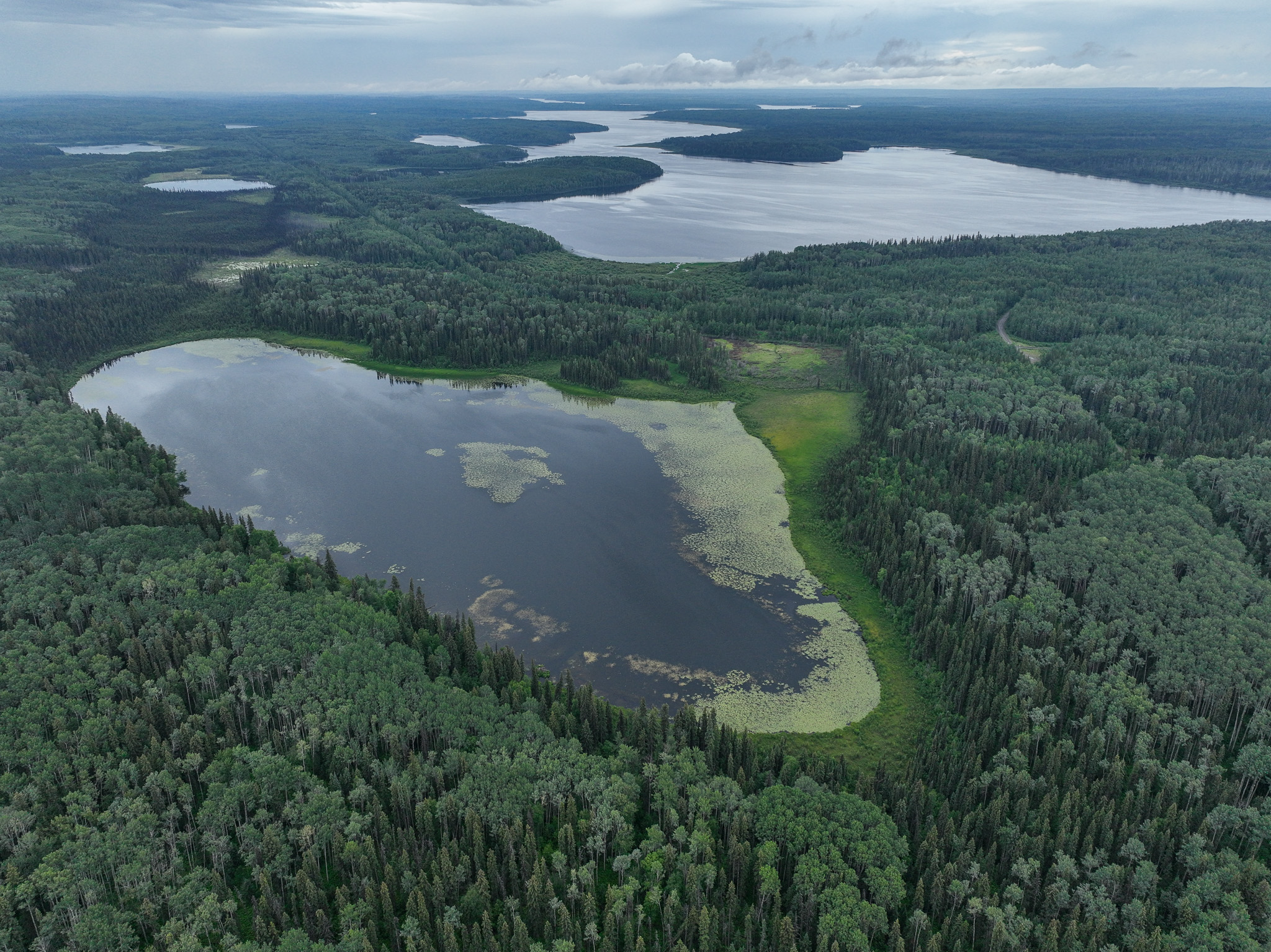 The Maiyoo Keyoh, in the central interior of B.C., near Fort St. James.